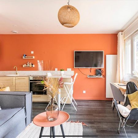 Le 102, Maison Avec Terrasse Et Parking Gare De Rouen Exterior foto